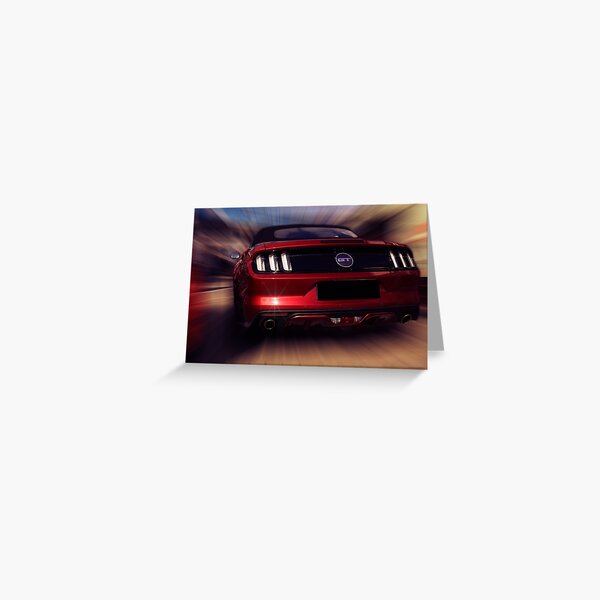 ford mustang gt Greeting Card