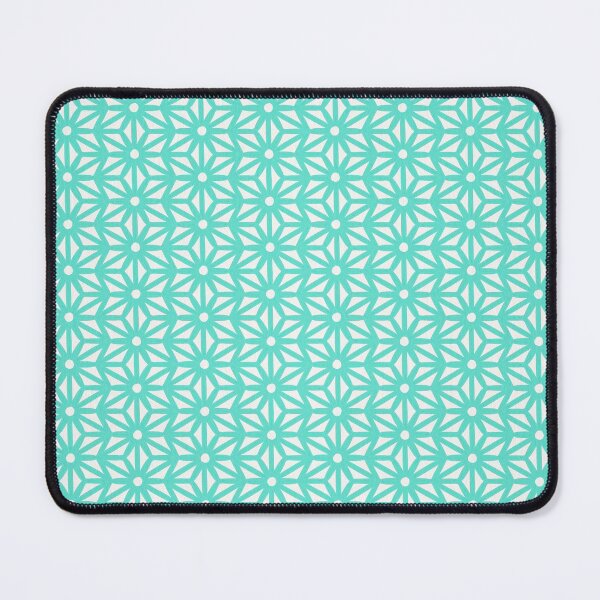Item preview, Asanoha Pattern – Turquoise designed and sold by Cat Coquillette.