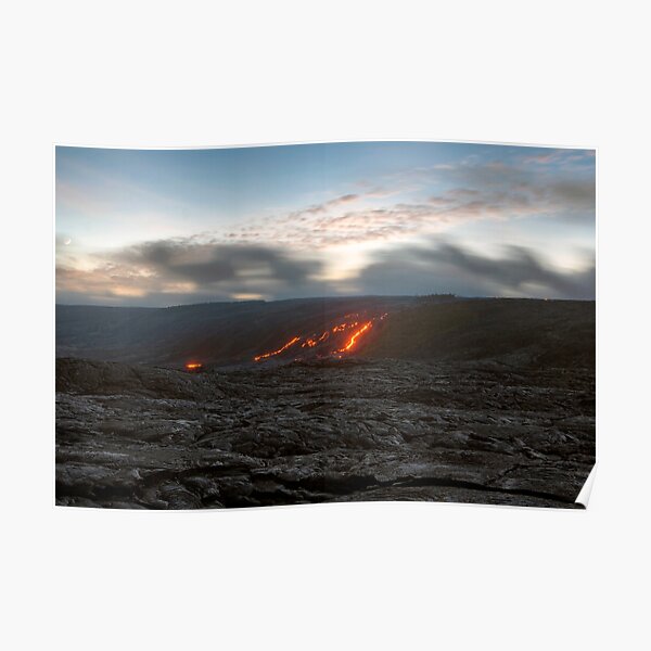 Coming Down the Mountain - Hawaii Poster
