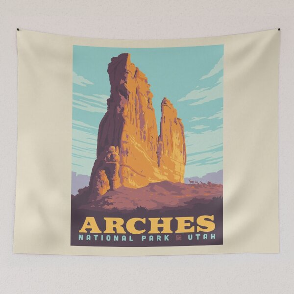 Aperçu de l'œuvre Parc national des Arches créée et vendue par michaeln918.