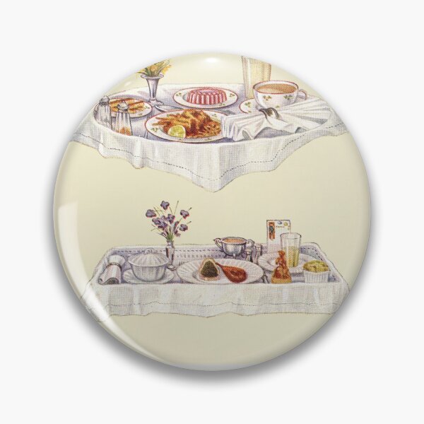 Item preview, Vintage Invalid Trays Poster designed and sold by redoARTstore.
