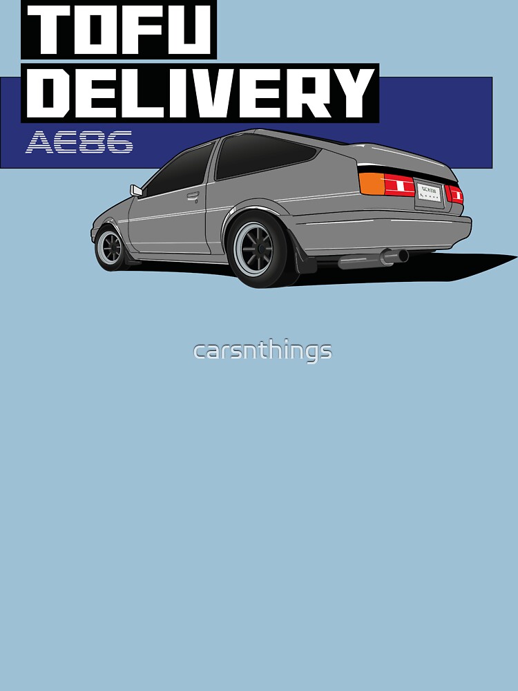 Initial D Tofu Delivery - AE86 by carsnthings
