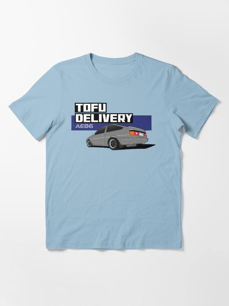 Alternate view of Initial D Tofu Delivery - AE86 Essential T-Shirt