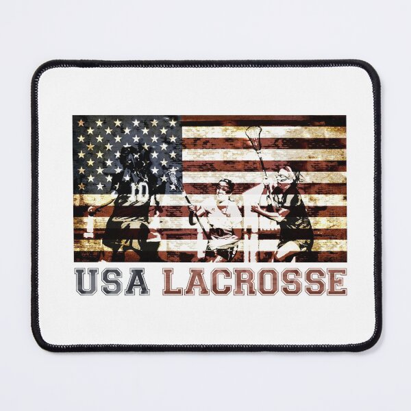 Item preview, Bandera Estadounidense De Lacrosse Usa designed and sold by ProArtzilla.