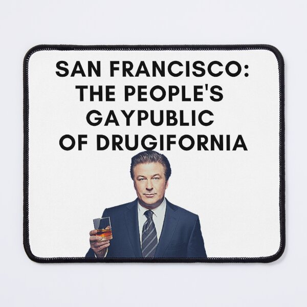 Item preview, 30 Rock - Jack Donaghy - San Francisco: The People's Gaypublic of Drugifornia designed and sold by LeoSpaceman.