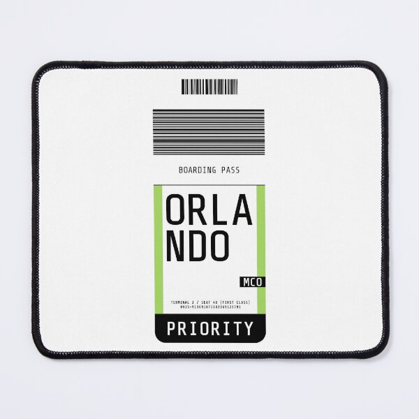 Item preview, Orlando Boarding Pass MCO designed and sold by lukassfr.