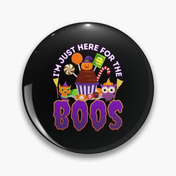 Item preview, Im Just Here For The Boos for kids designed and sold by Mixture-DESIGN.