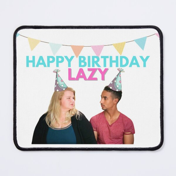 Artikelvorschau, 90 Day Fiance – Nicole und Azan – Alles Gute zum Geburtstag, Faulpelz entworfen und verkauft von LeoSpaceman.
