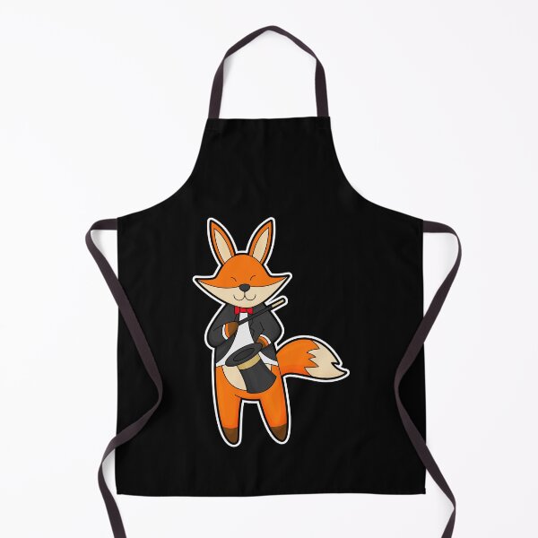 Item preview, Fox as Magician with Magic wand & Hat designed and sold by Snabdesign84.