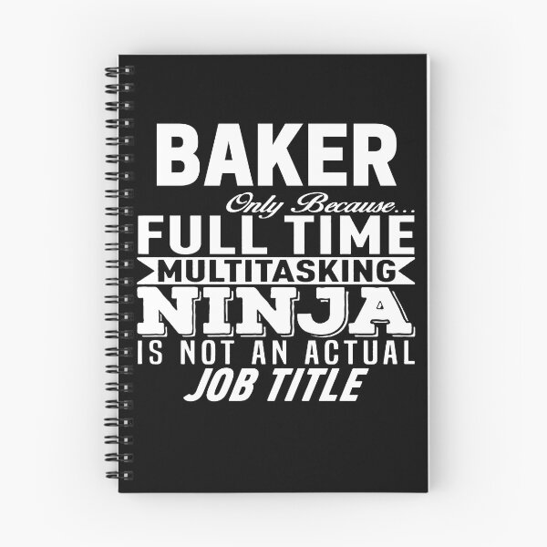Item preview, Baker designed and sold by clickmostro.