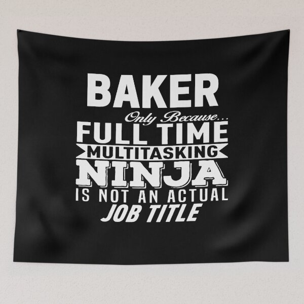Item preview, Baker designed and sold by clickmostro.
