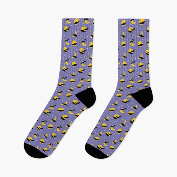 Item preview, bats with yellow moon designed and sold by SychEvaartist.