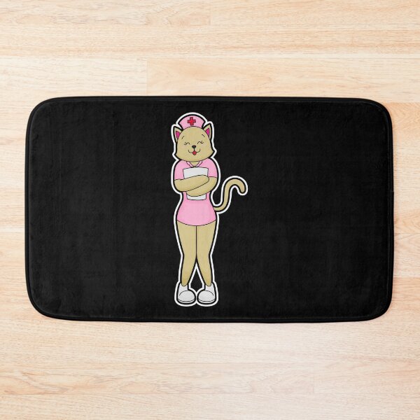 Item preview, Cat as Nurse with Medical List designed and sold by Snabdesign84.