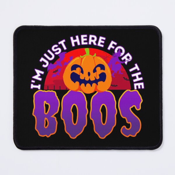 Item preview, Im Just Here For The Boos for kids | pumpkin designed and sold by Mixture-DESIGN.