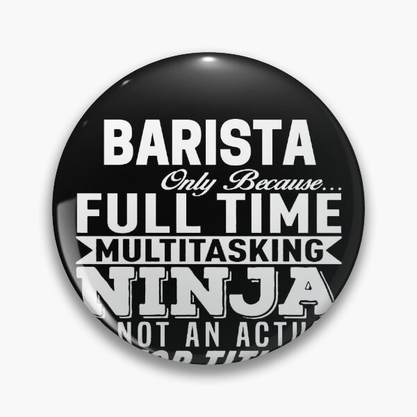 Item preview, Barista designed and sold by clickmostro.