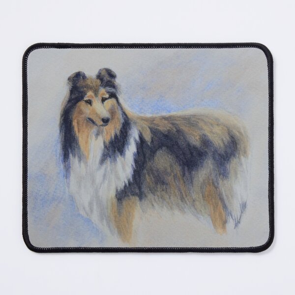 Item preview, Rough Collie Dog In Watercolor designed and sold by KarenWoodArt.