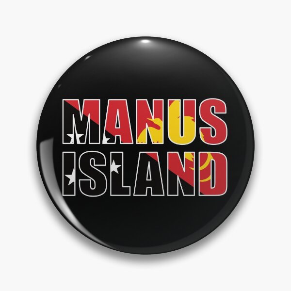 Item preview, Manus Island with Papua New Guinea Flag designed and sold by PNG-pikinini.