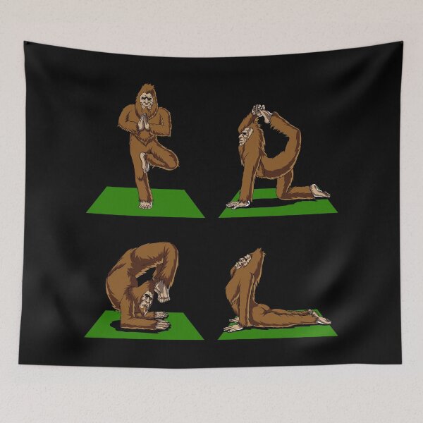Item preview, Bigfoot Yoga  designed and sold by underheaven.