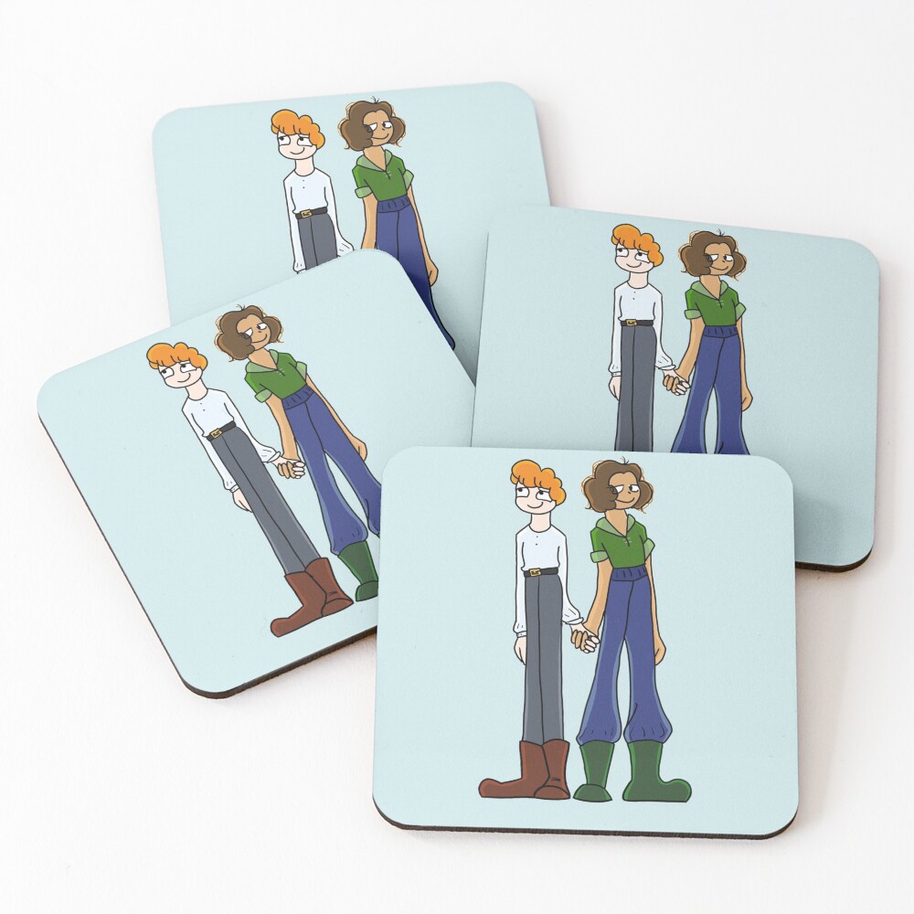 Item preview, Coasters (Set of 4) designed and sold by Puffette.