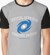 Official Survivor Hurricane Matthew Graphic T-Shirt
