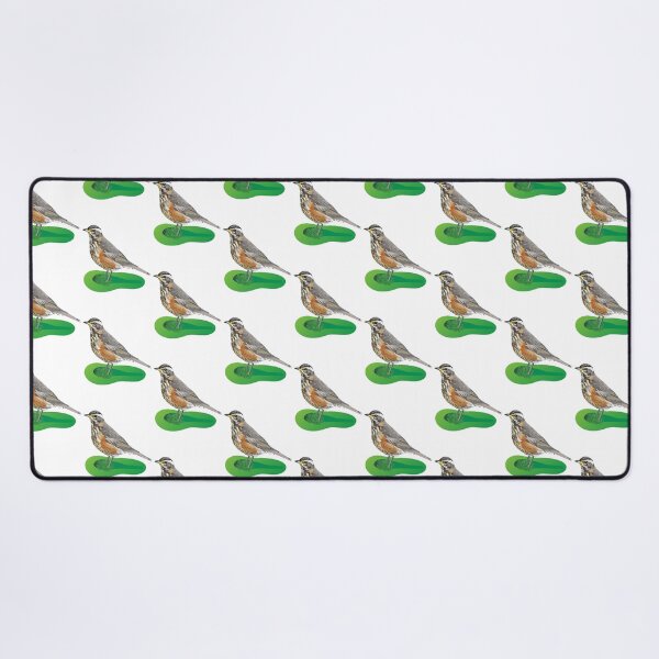 Item preview, Redwing Garden Bird / Woodland Bird Illustration designed and sold by BijouArt.