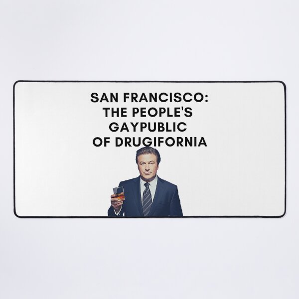 Item preview, 30 Rock - Jack Donaghy - San Francisco: The People's Gaypublic of Drugifornia designed and sold by LeoSpaceman.