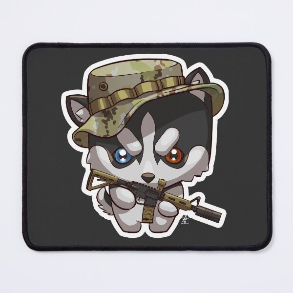 Item preview, Hush Huskie designed and sold by Under-Radar-Art.