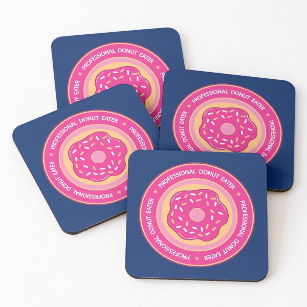 Item preview, Professional Donut Eater Colorful Stamp Design designed and sold by CynthiaGraphics.
