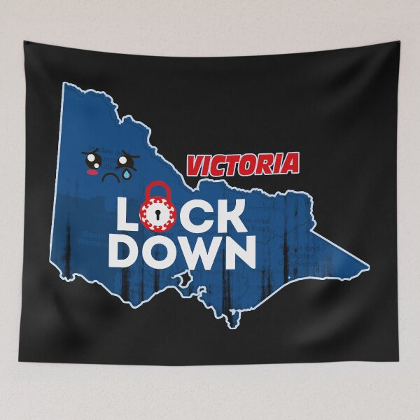 Item preview,  Victoria lockdown T-Shirt, Mask designed and sold by sandra3291.