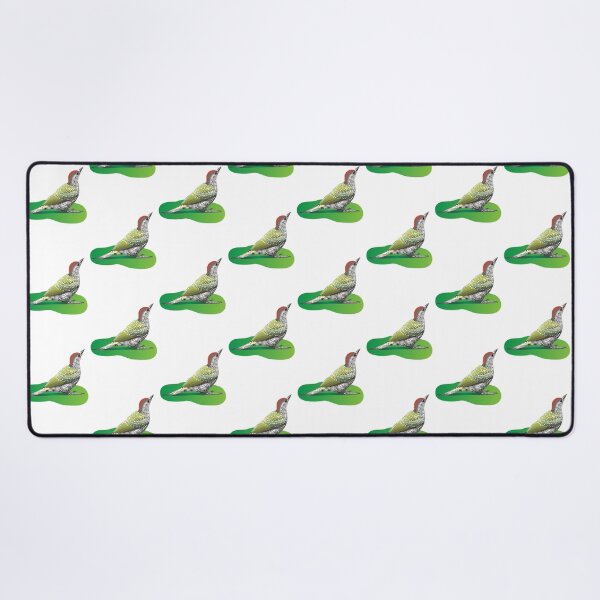 Item preview, Green Woodpecker Garden Bird Illustration designed and sold by BijouArt.