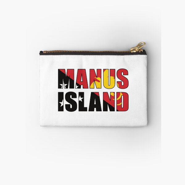 Item preview, Manus Island with Papua New Guinea Flag designed and sold by PNG-pikinini.