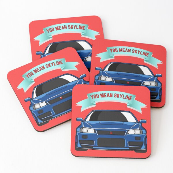 Item preview, YOU MEAN SKYLINE designed and sold by MOTOSHIFT.