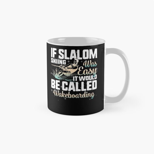 Item preview, Slalom Skiing Shirt, Skiing Lover Gift, Wakeboarding Tee, Water Skiing, Slalom Water Skiing Event, Funny Waterskiing Vintage Style designed and sold by Sifoustore.