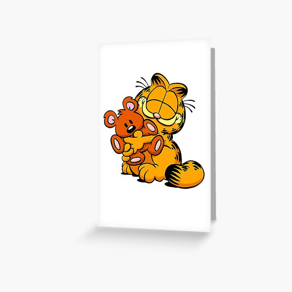 Item preview, Garfield and bear designed and sold by CaseyCarmel.