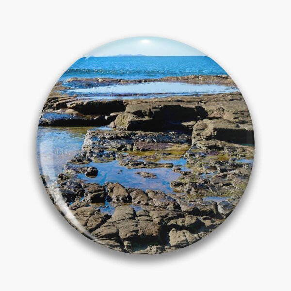 Item preview, Relaxing by the rockpools @ Beacon Lighthouse Reserve, QLD Australia designed and sold by CoffeewithAnh.
