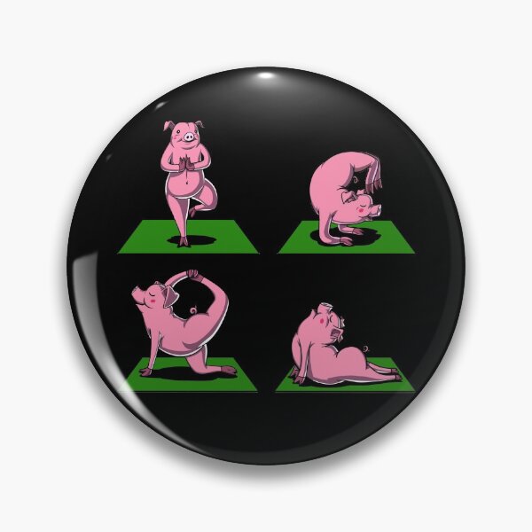 Item preview, Pig Yoga Workout designed and sold by underheaven.
