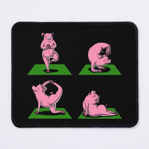 Item preview, Pig Yoga Workout designed and sold by underheaven.