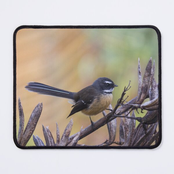 Item preview, Fantail Bird On Flax Branch designed and sold by KarenWoodArt.