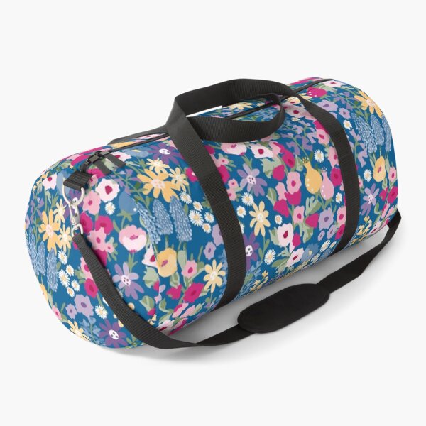 Pretty Cottage Garden pattern Duffle Bag