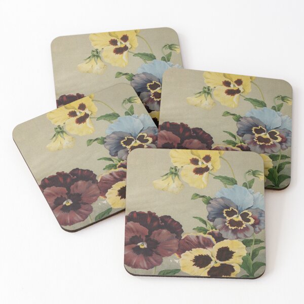 Item preview, Pansy Vintage Seed Pack Botanical Art  designed and sold by Joanne Pane.