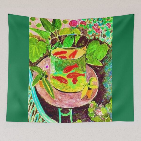 Item preview, The Goldfish, 1912 by Henri Matisse (made vibrant.)  designed and sold by CristalleLisa.