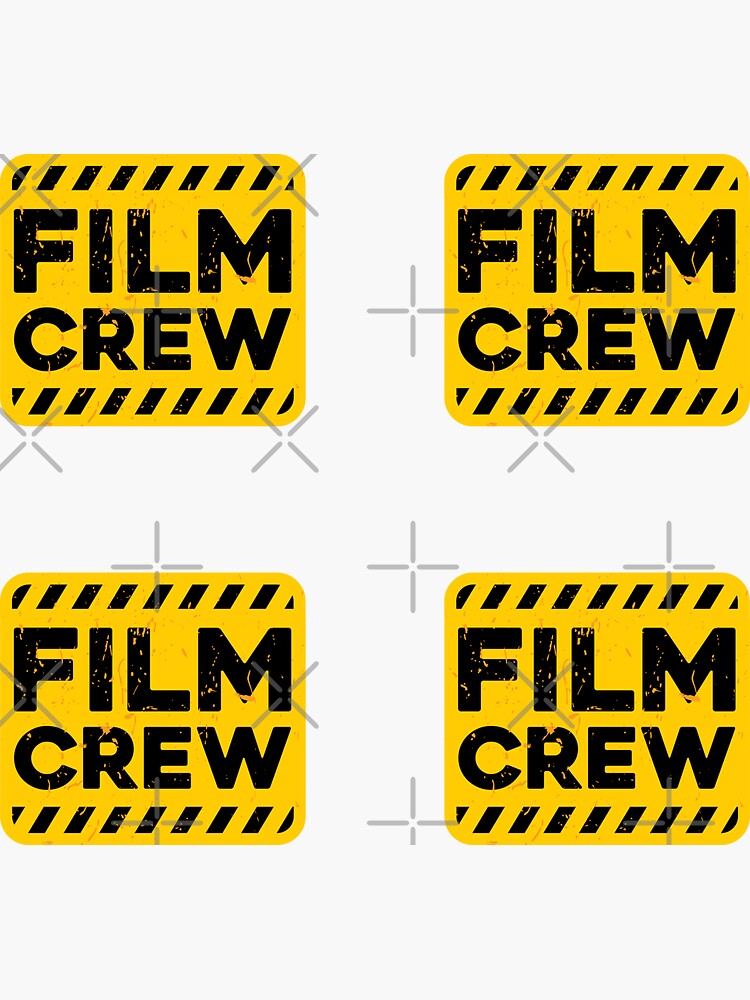"Film Crew STICKER PACK" Sticker for Sale by ArqDezines Redbubble