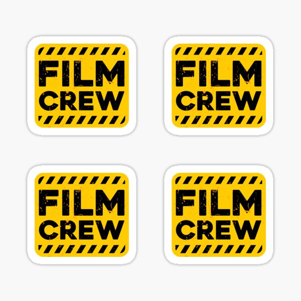 Item preview, Film Crew - STICKER PACK designed and sold by ArqDezines.