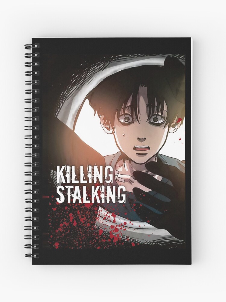 Killing Art Stalking Manhwa Character Yoon Bum Spiral Notebook for Sale by  KellyJanine7