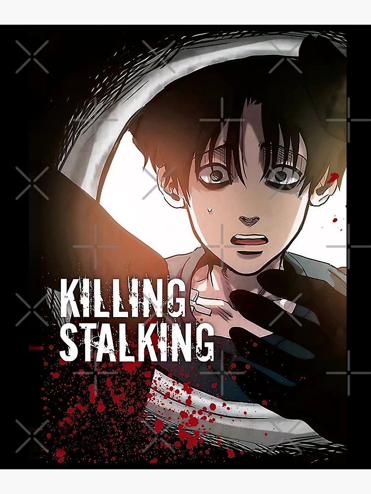 Killing Art Stalking Manhwa Character Yoon Bum Greeting Card for