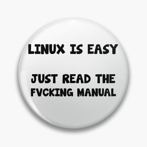 Artikelvorschau, Linux Is Easy Spruch entworfen und verkauft von Onorato Bellgardt.