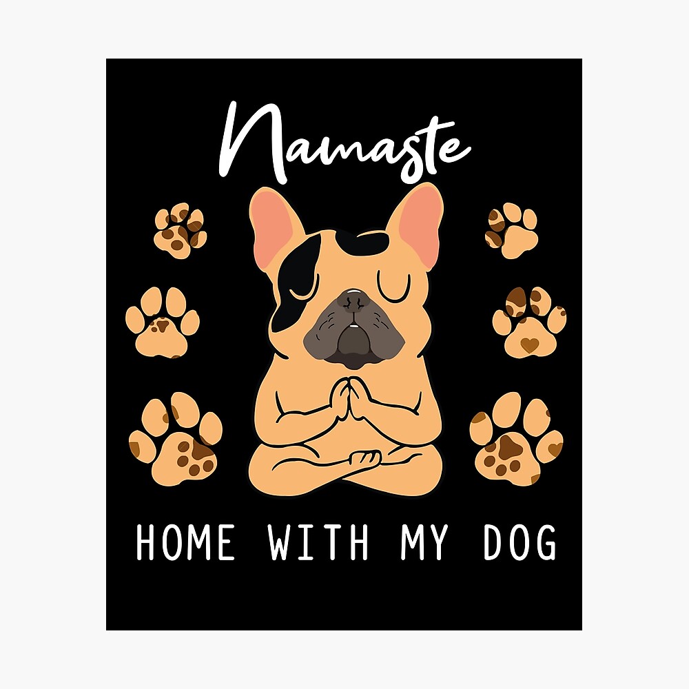 namaste home with my dog