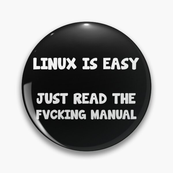 Artikelvorschau, Linux Is Easy Programmierer Spruch entworfen und verkauft von Onorato Bellgardt.