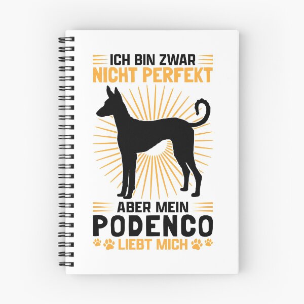 Item preview, My podenco loves me hound greyhound designed and sold by madgrfx.