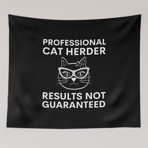 Item preview, Professional Cat Herder T-Shirt designed and sold by spolayastore.